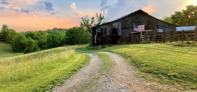 Farm landscape